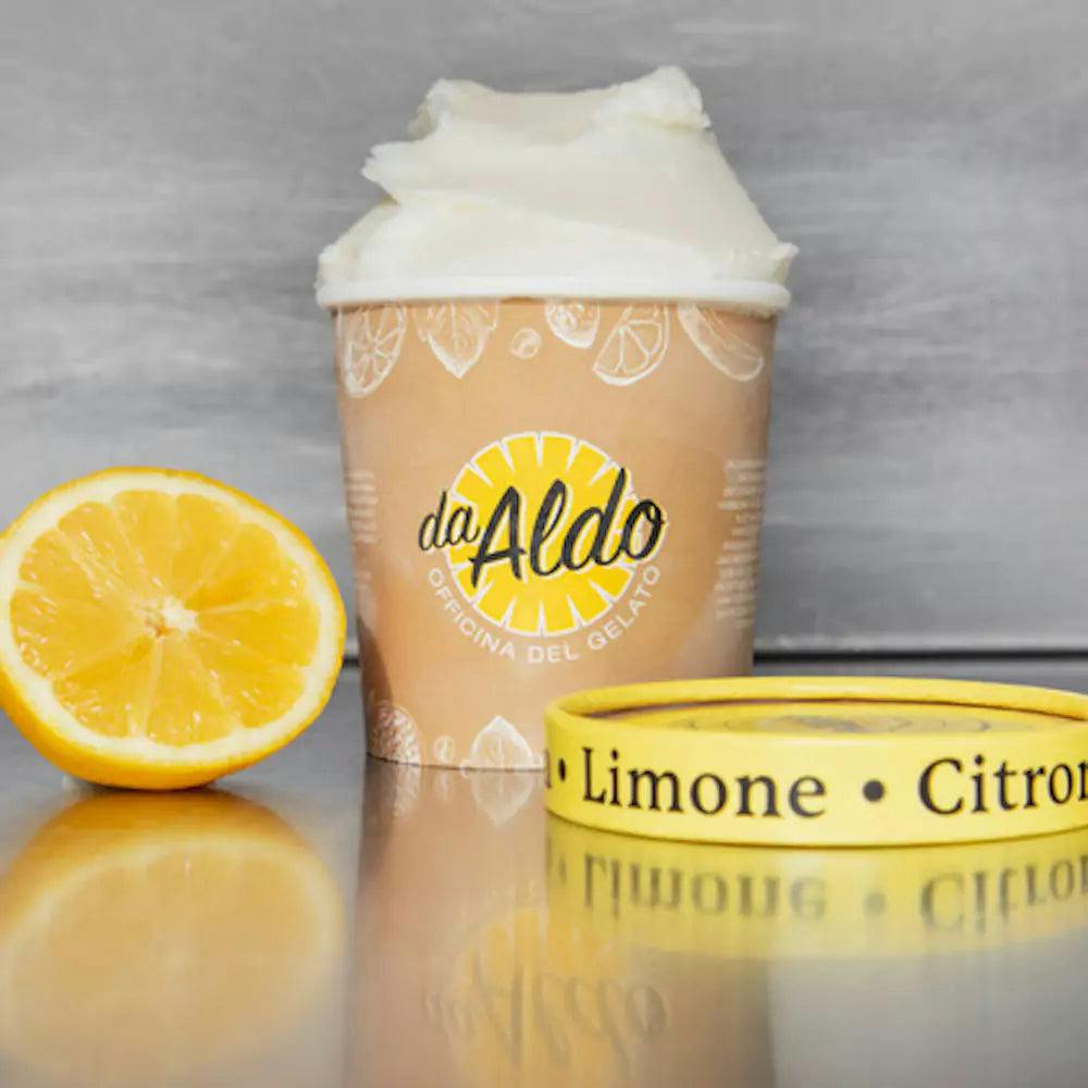 Sorbetto al Limone - Citronsorbet 330ml fryst - limone-8731
